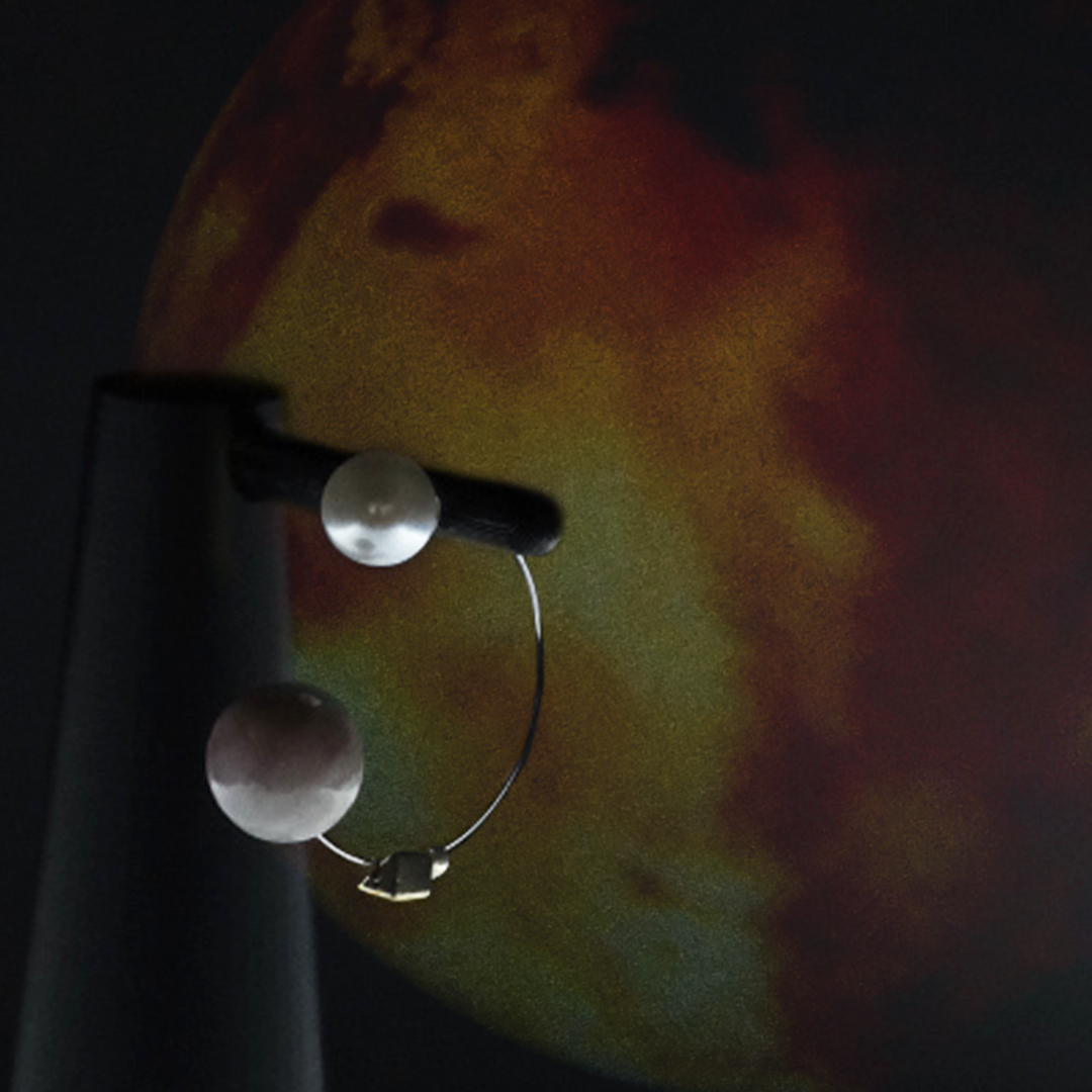MARS EARRINGS(サクラアゲート)