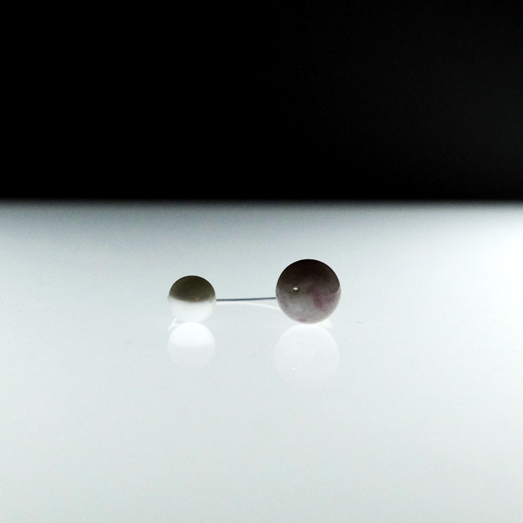 MARS EARRINGS(サクラアゲート)